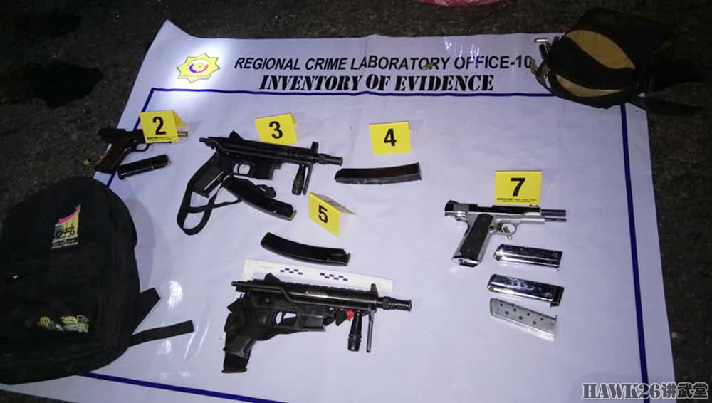 各国警方展示非法自制枪械 菲律宾工艺最好 巴西脑洞最大数量最多
