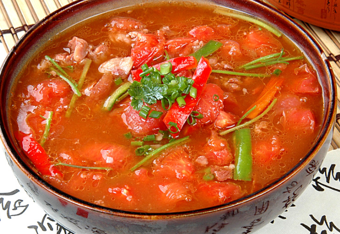 一组美食的图片:番茄炖牛腩,你喜欢吃吗?