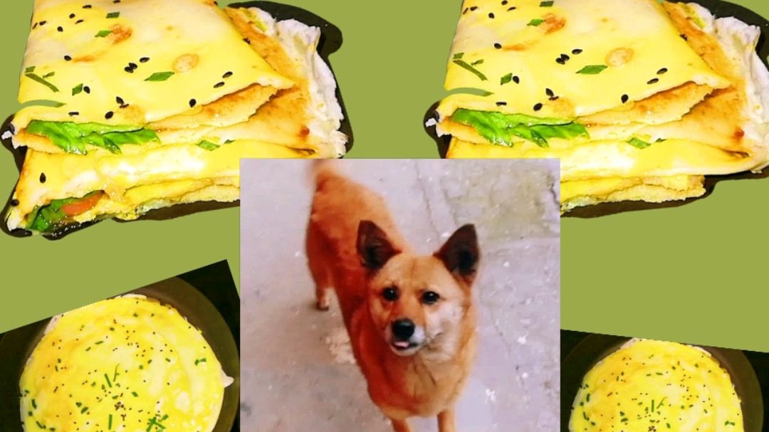 双胞胎做八个煎饼果子,却说没吃饱,这是为什么呢?原来是分享