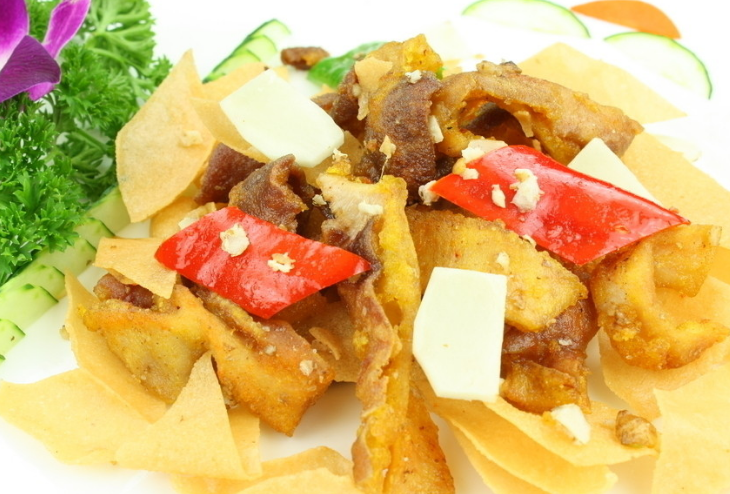 外酥里嫩,椒香浓郁的椒盐猪肚,冬日必备!