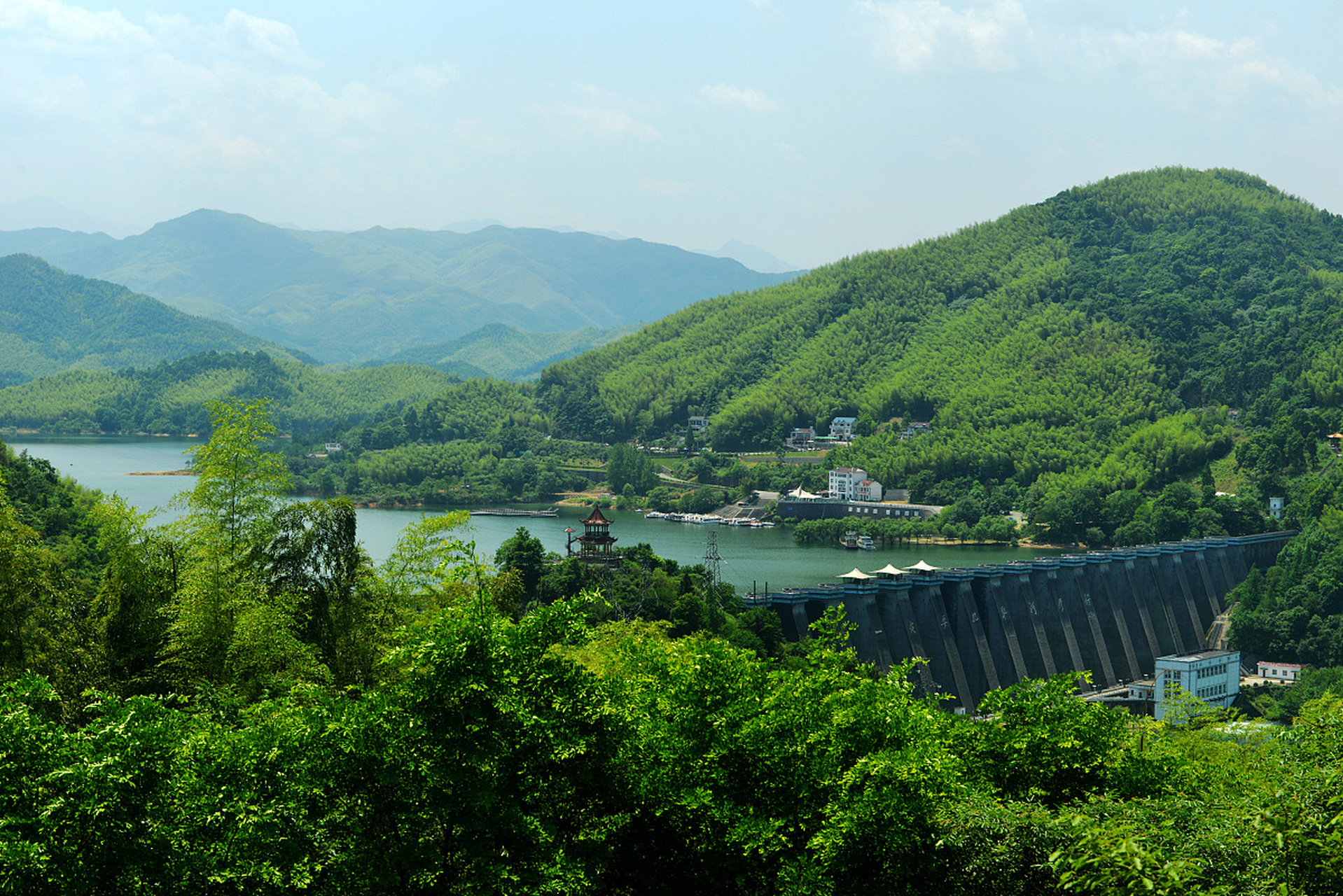 分享图片大别山风景