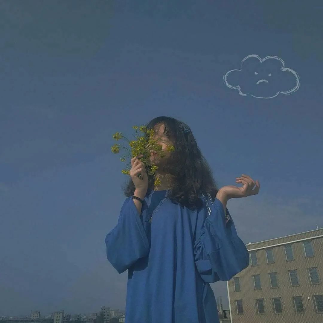 微信头像丨总有一天人间日落和星光我只陪着你看