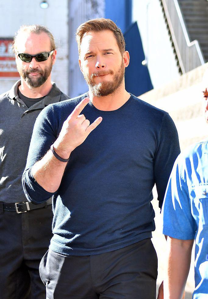 克里斯·帕拉特(chris pratt)现身街头.