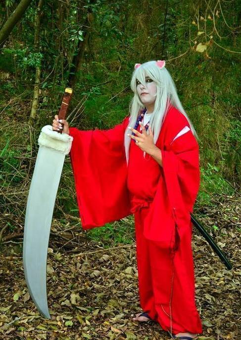 犬夜叉cos,网友:这个出肉装的阿离,我今天透定了!别和我抢!