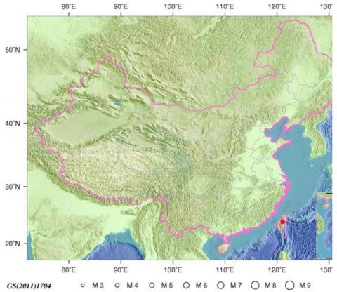 臺灣南投縣發生4.2級地震 震源深度27千米