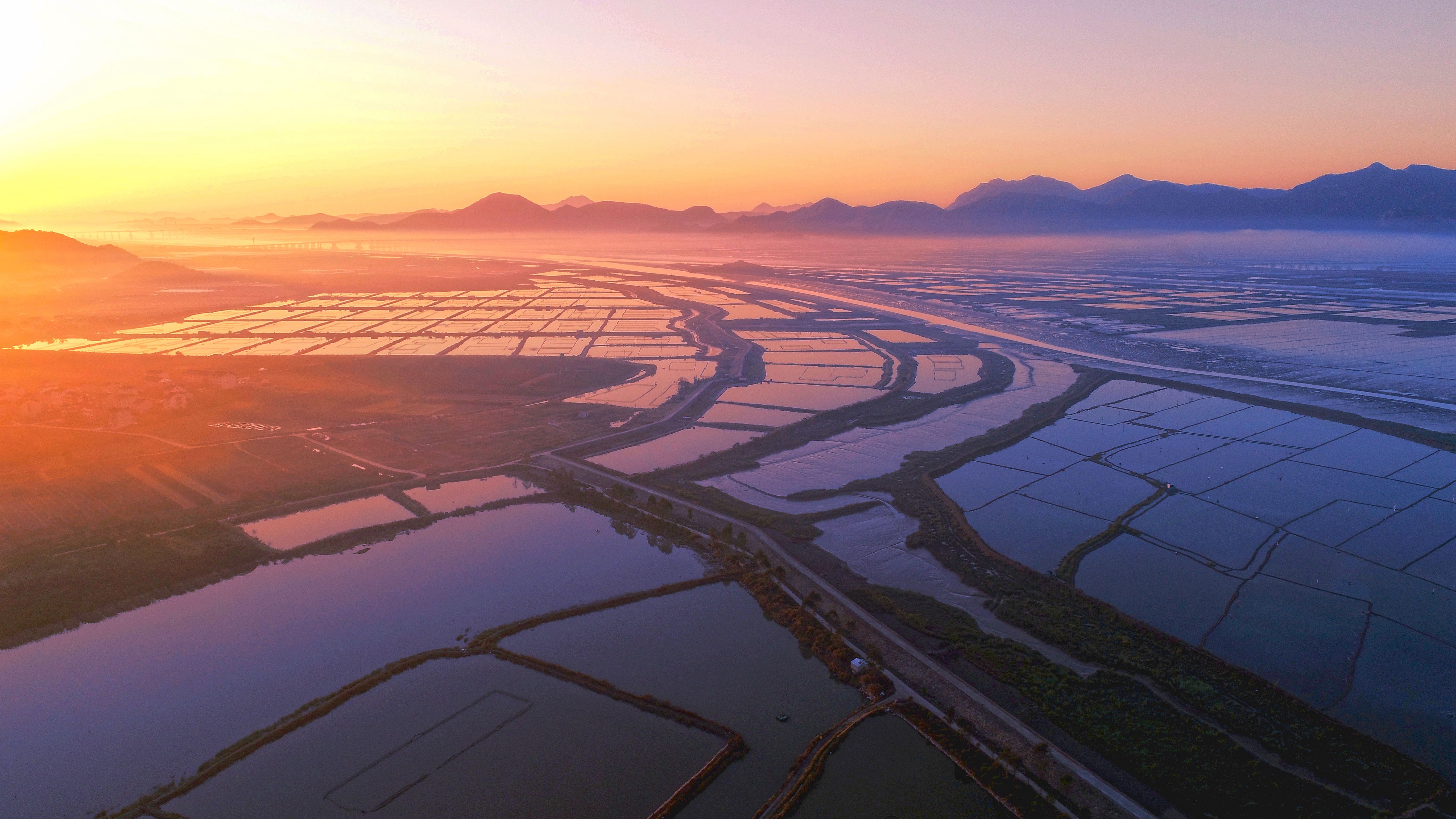 浙江三门:海上田园 如诗如画