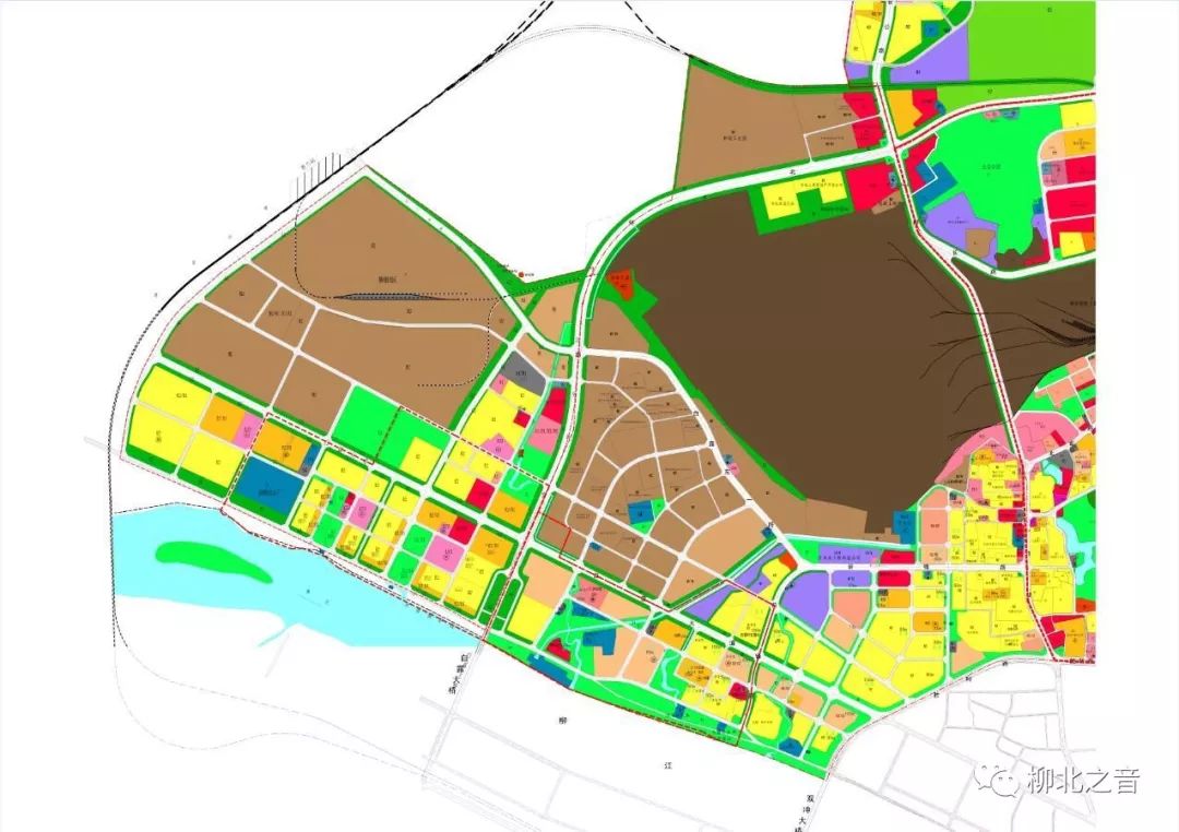 柳北新区规划图高清图图片