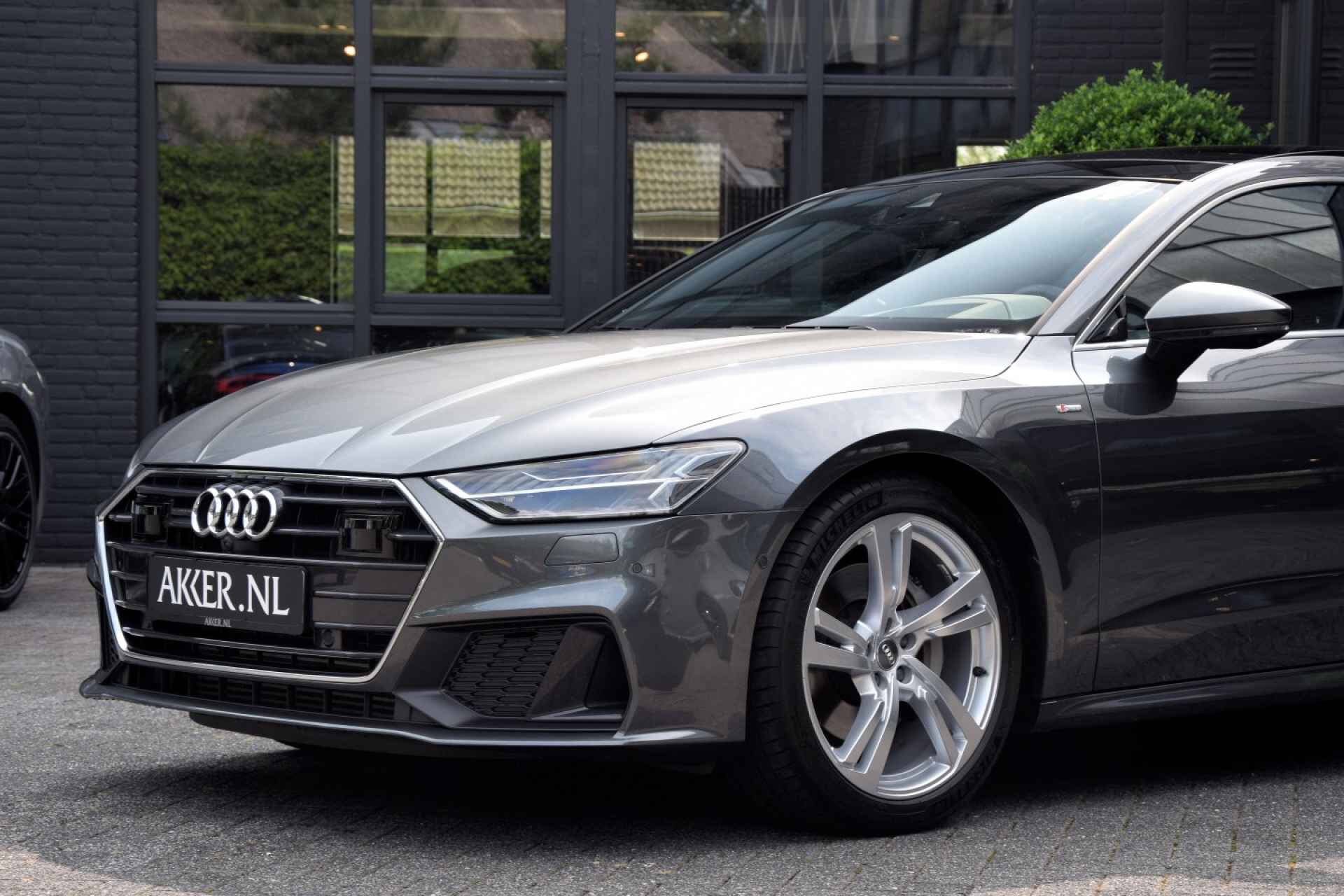 全新奥迪a7帅气的外观