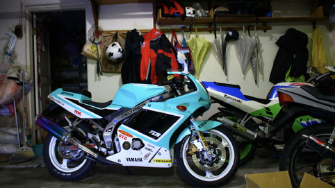 25年的fzr烈火战车,引擎翻新全图过程(1)