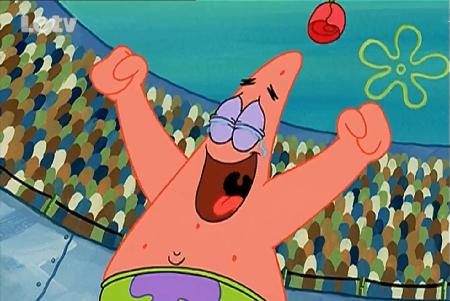 海绵宝宝:小蜗参加赛跑运动会,最后却输给了一块不会动的石头?