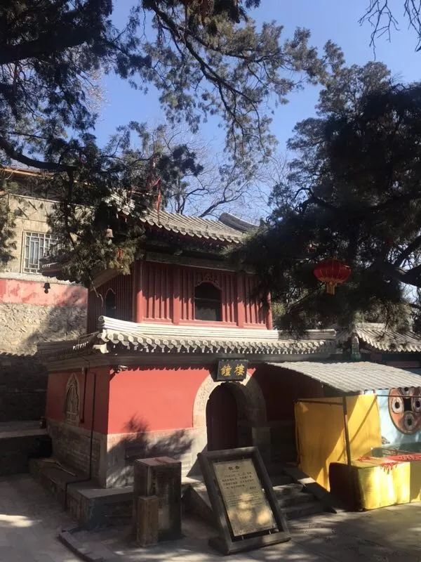 尘封60余年后焕发新生,八大处香界寺钟鼓楼年初一迎客