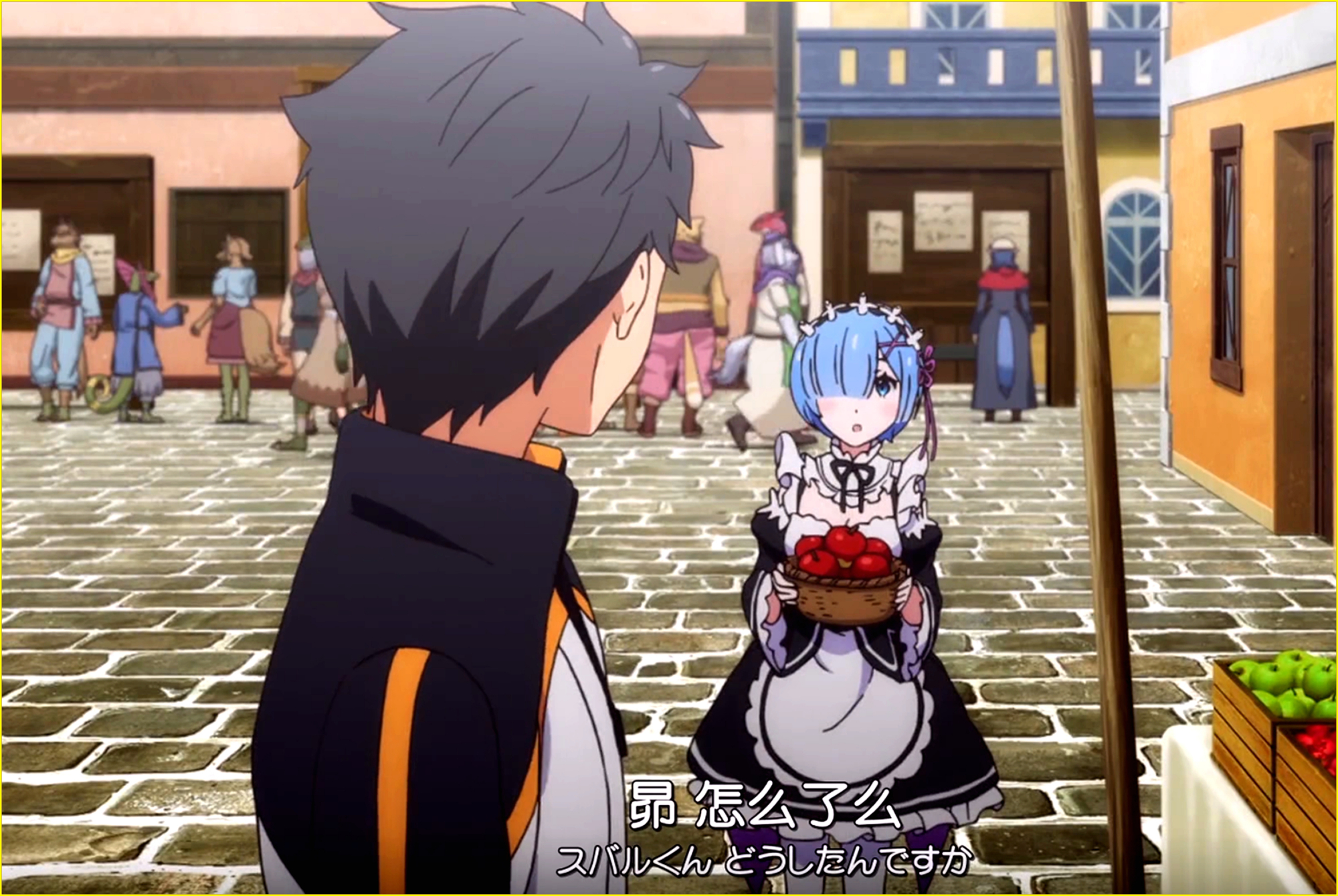 re:蕾姆的"膝枕"和莉雅的"膝枕"谁的好?看菜月昴脸上的表情