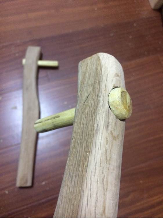 柞木拐,黄檀锯钮再做木工框锯
