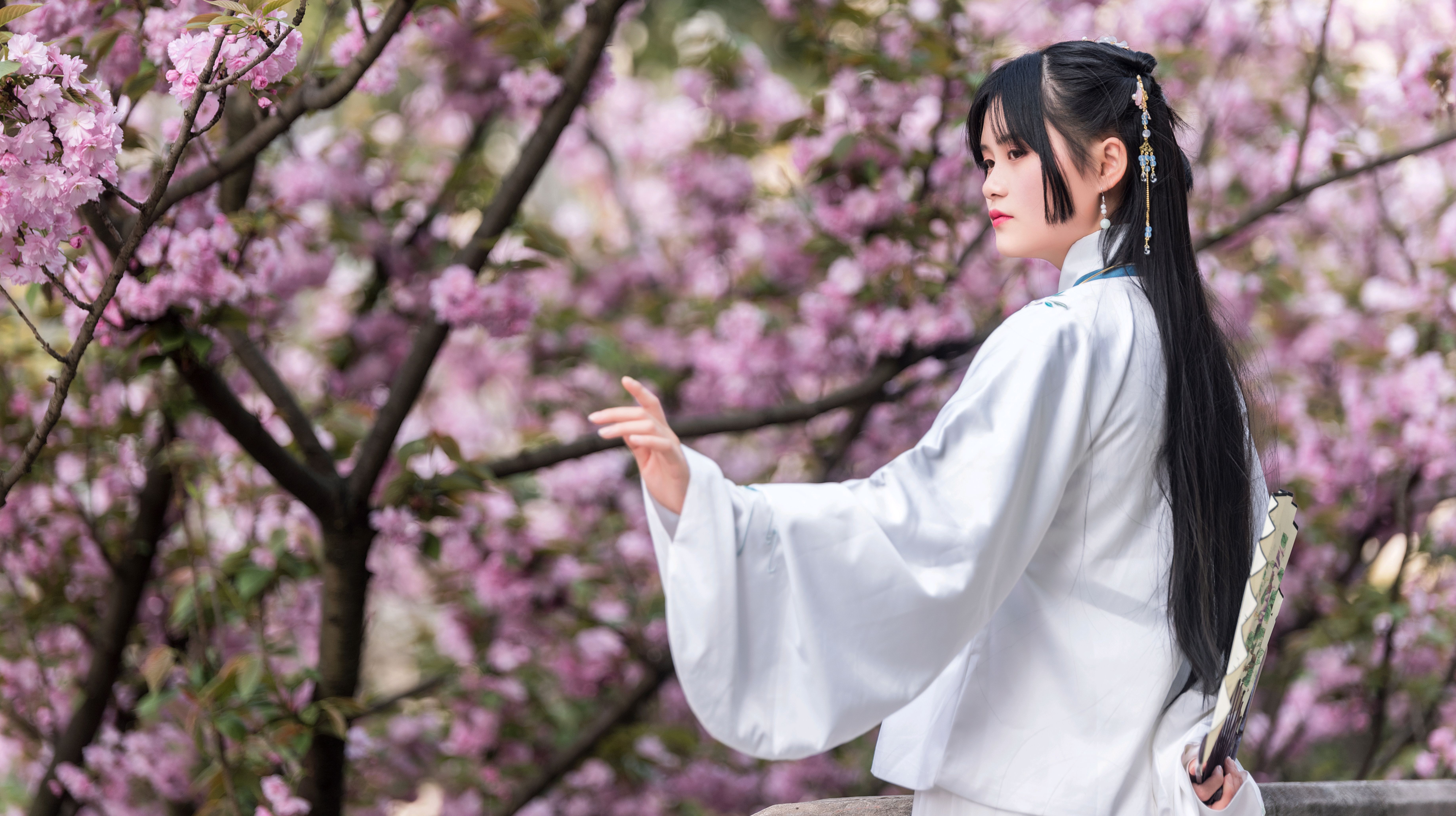 重邮旅拍樱花汉服