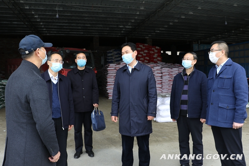 安康市长赵俊民调研检查春耕生产工作