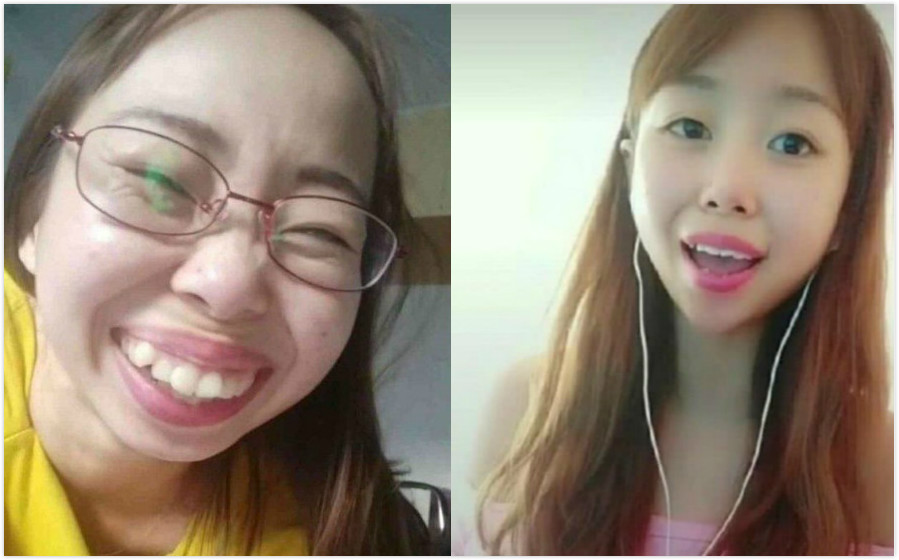 抖音嘟嘟姐因卖丑为荣遭封杀,后暴露真实颜值,网友:又是照骗!