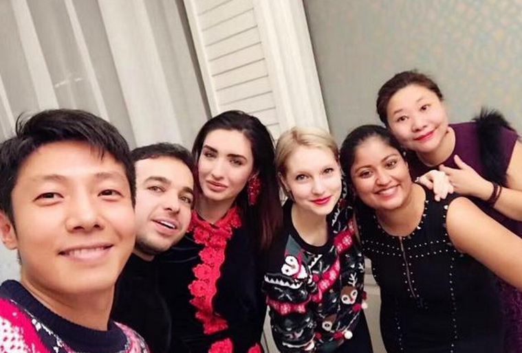 撒贝宁老婆李白近照曝光,体型臃肿也抵不过高颜值,让人羡慕