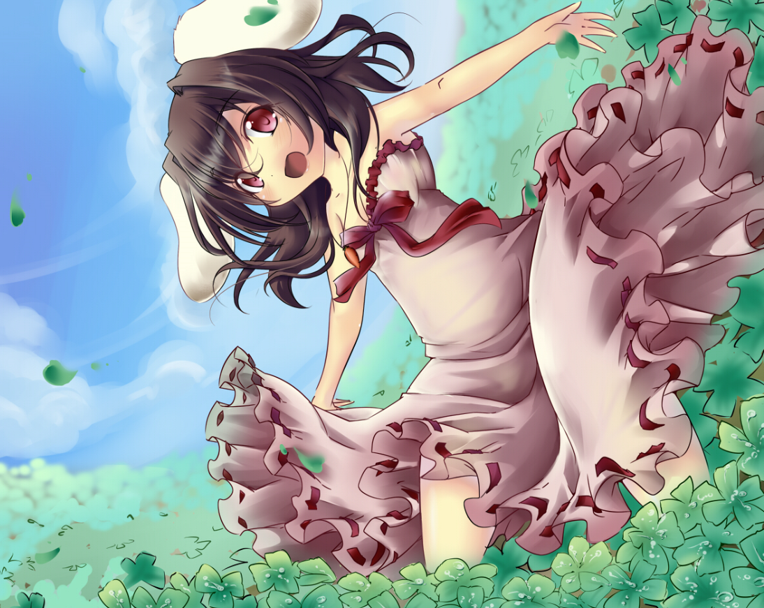 二次元动漫壁纸:有个性的花季少女,喜欢自由自在的感觉!