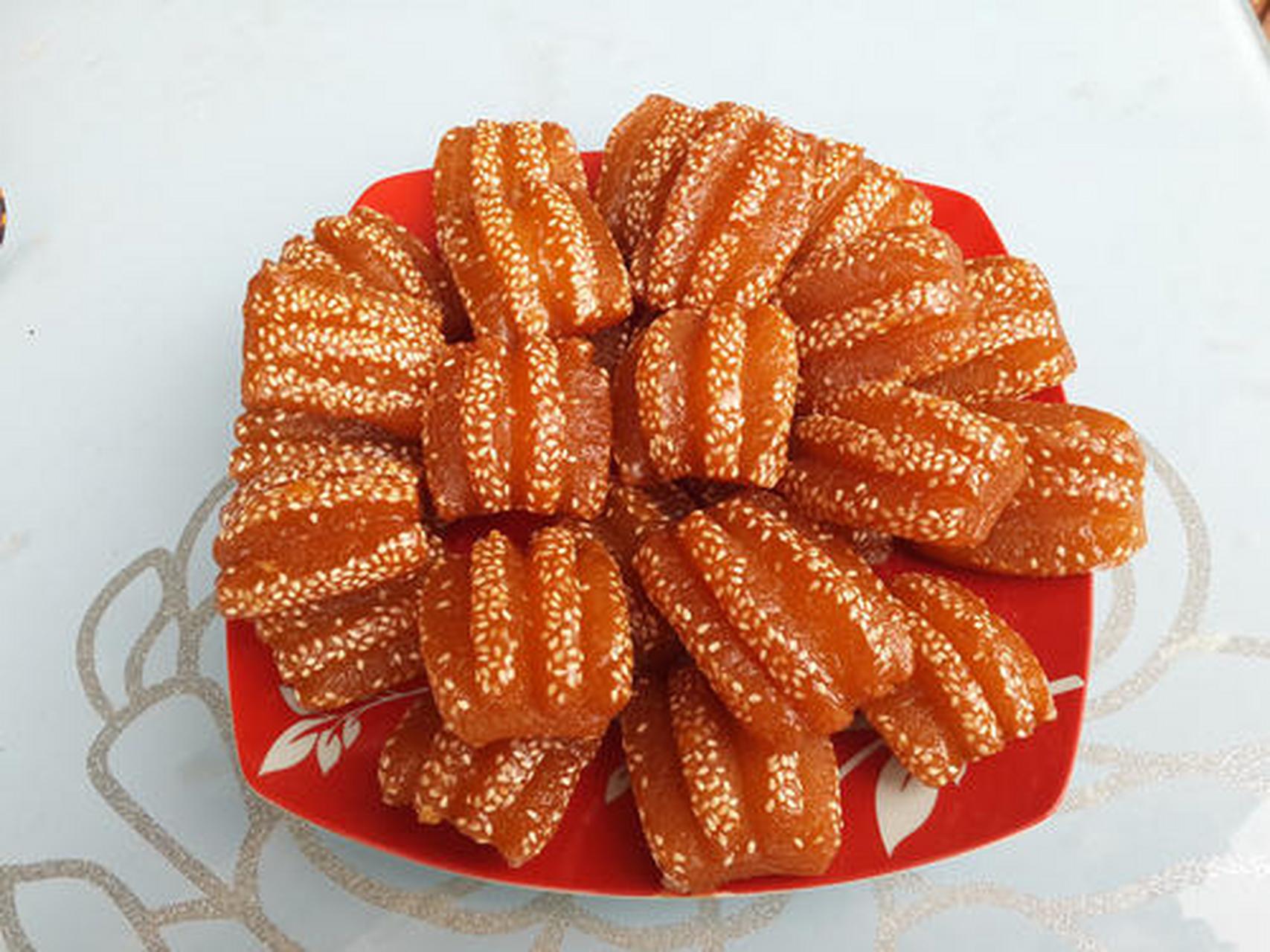 百城百味#【淮北市美食】三刀子:一种普通的甜点,也称"蜜三刀".