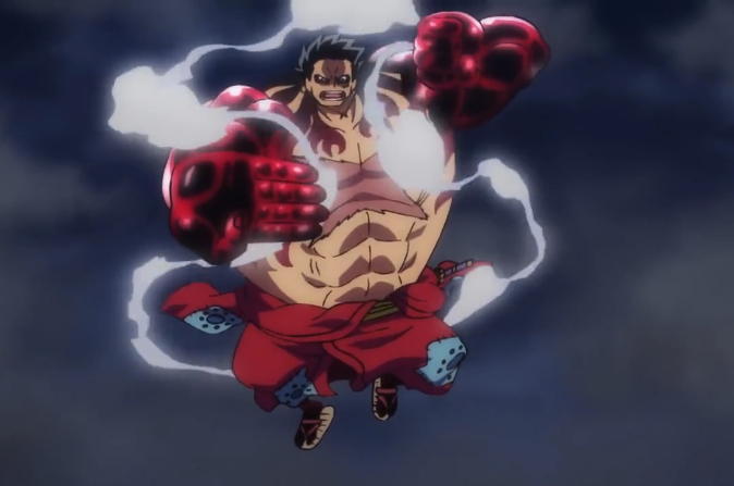 海贼王:流樱提升路飞攻击力,防御没变,能抗住凯多雷鸣八卦?