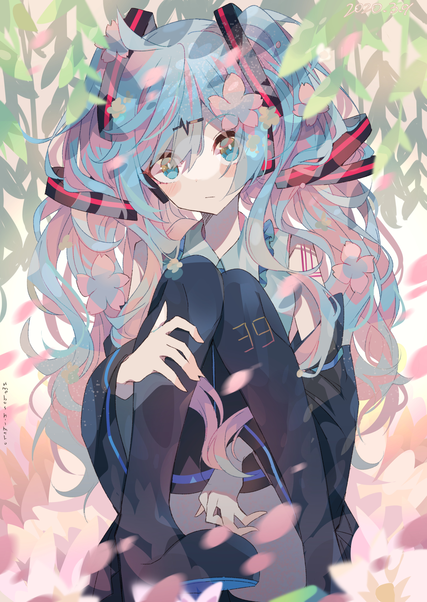 初音未来动漫壁纸:miku骑士团的狂欢,39感谢祭,精选p站插画