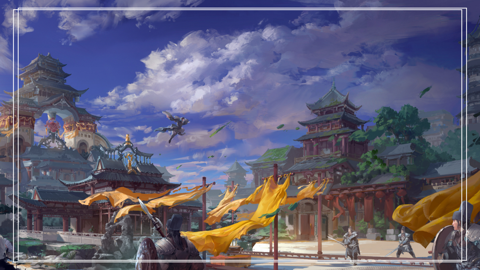 高清大图:唯美古风游戏场景概念设计集