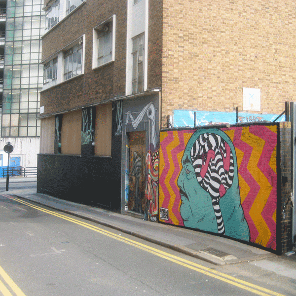 艺术家insa:让大街上的壁画动起来