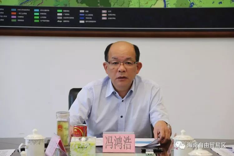 2019年海口江东新区将建96个项目,冯鸿浩主持召开专题会议研究梳理