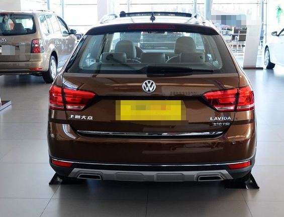 上汽大众朗境,全身设计比例很协调,气场非常足