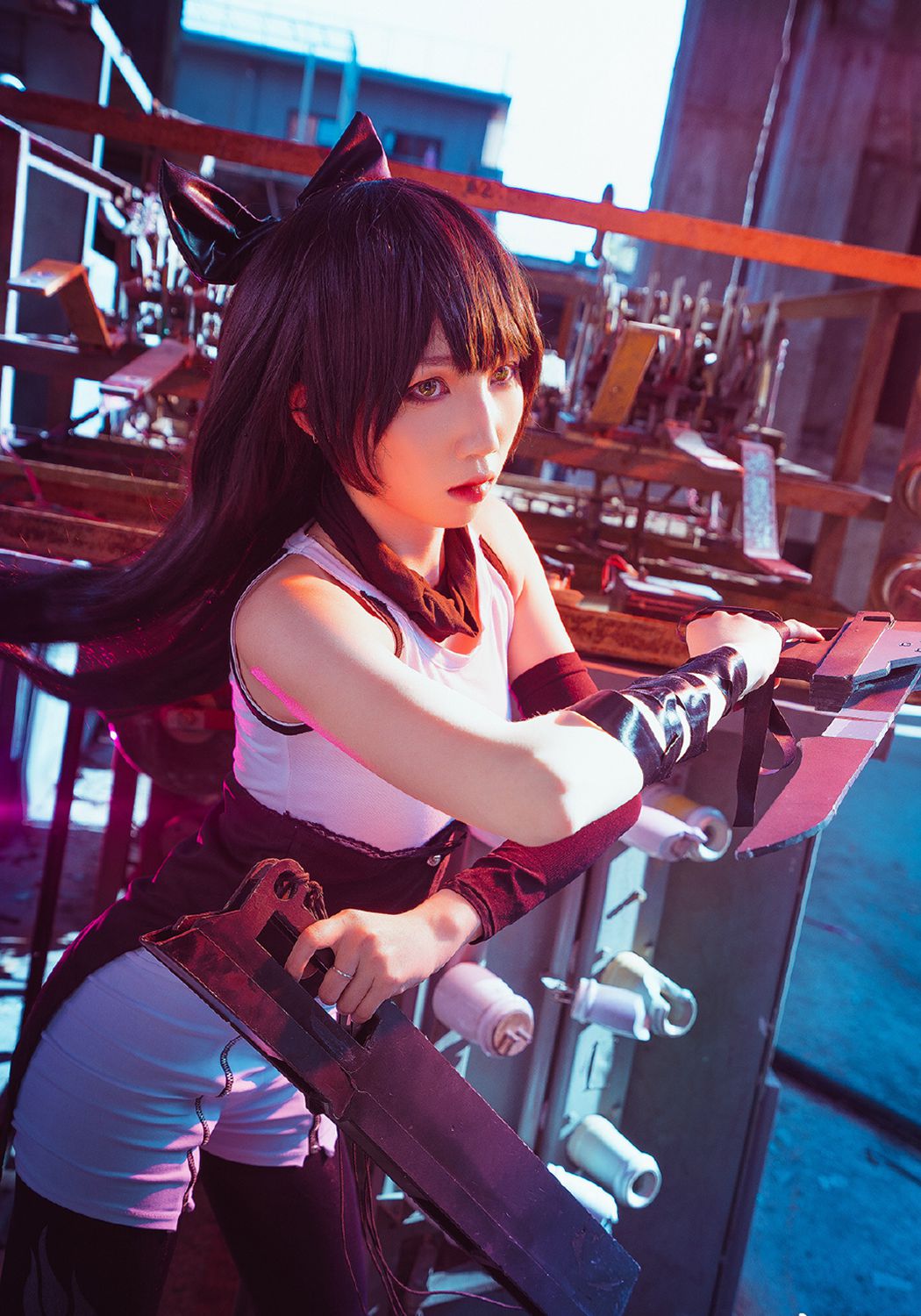 《rwby》布蕾克cos:我们将从暗影中降临于世