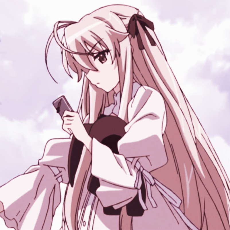 动漫头像:粉色少女系,春日野穹头像搬运,穹妹最可爱了