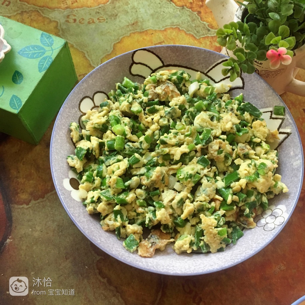 小时候的美味,葱花炒鸡蛋