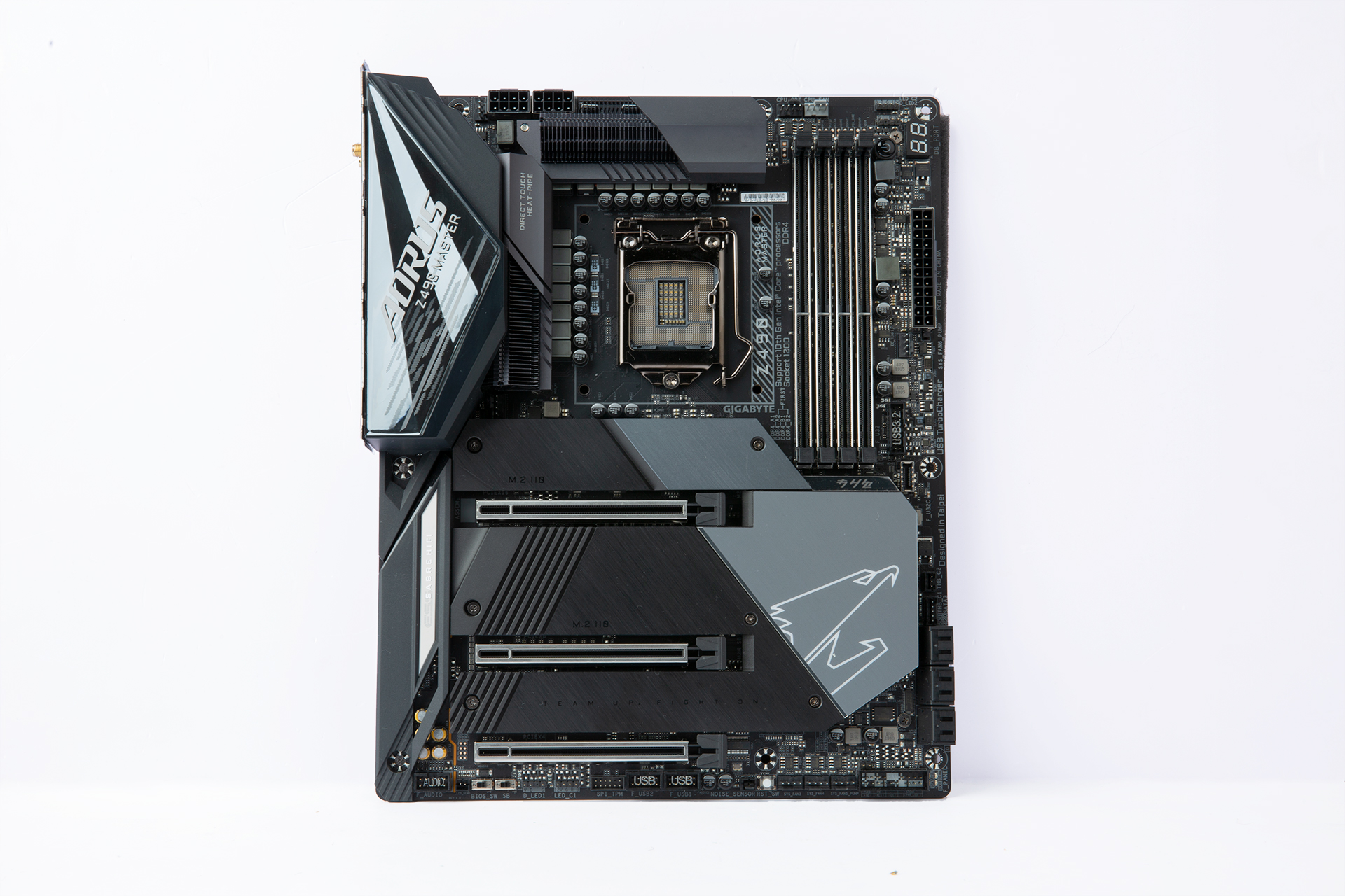 14相数字供电超频更神勇 技嘉z490 aorus master主板欣赏