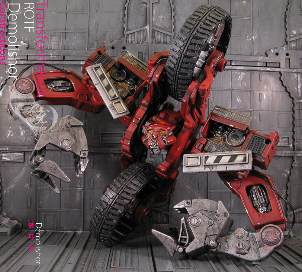 变形金刚大电影rotf狂派霸天虎 挖地虎部队成员:破坏者