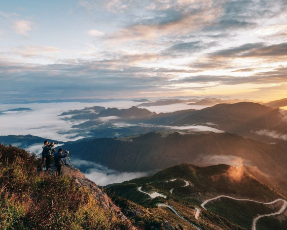 温州金鸡山浙南第一峰图片