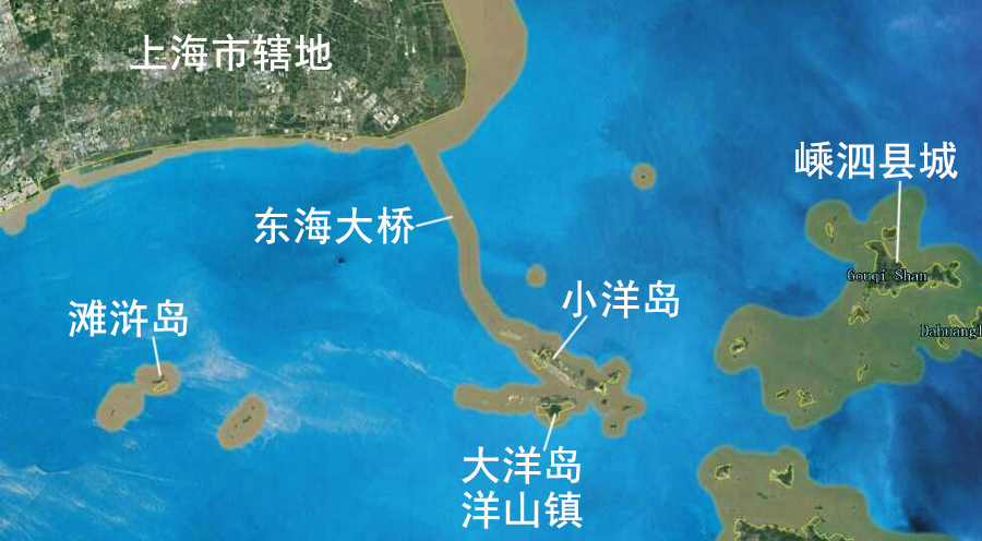 浙江舟山嵊泗縣區位最好的鎮,和上海市一橋相連,是旅遊勝地