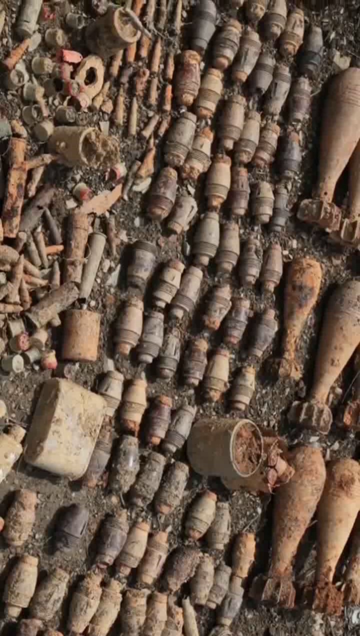 最大的地雷真的照片图片