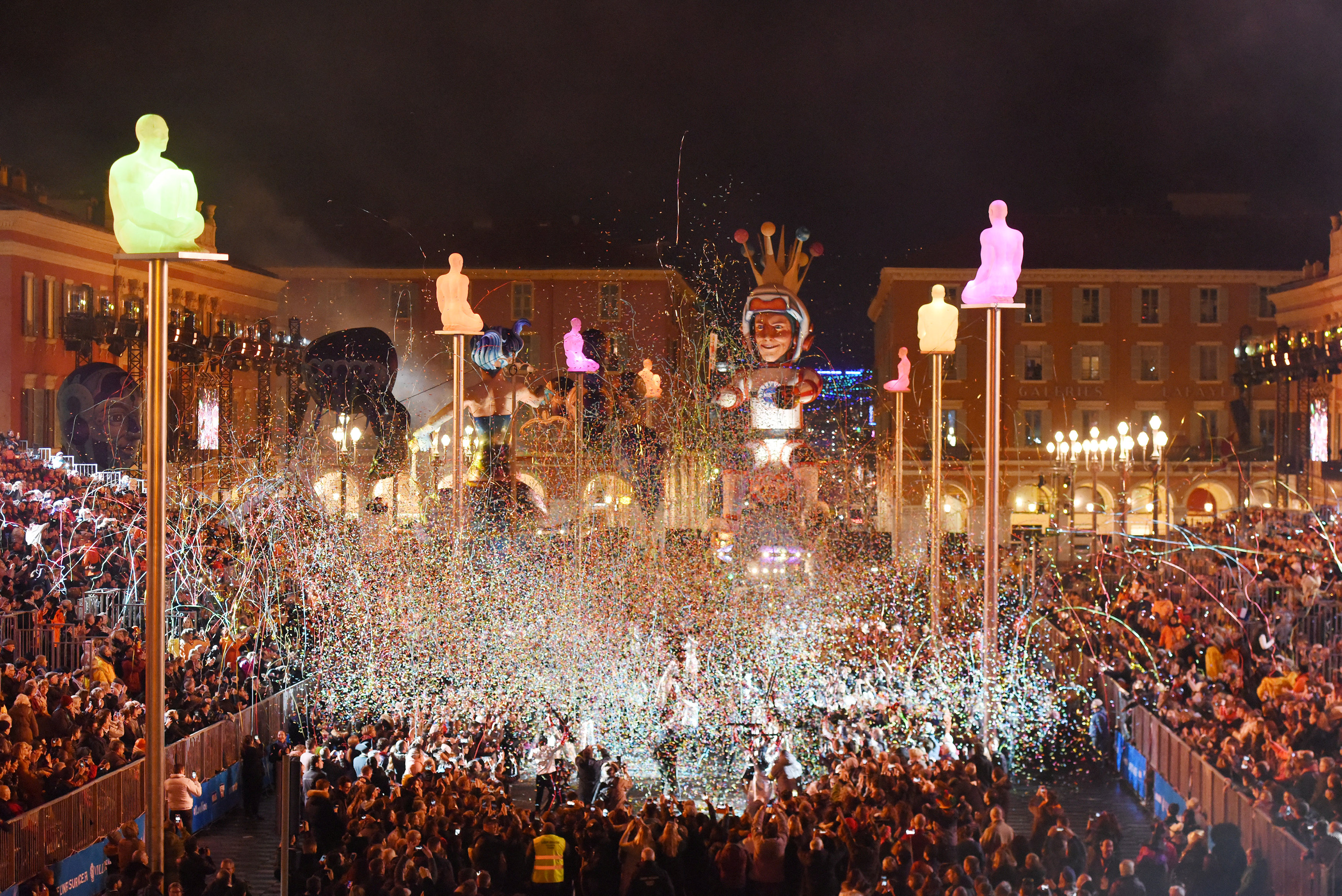 (外代一线)(10)法国尼斯狂欢节开幕