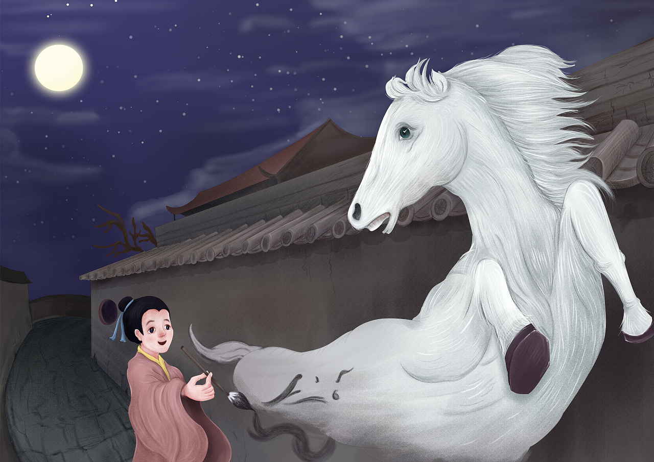 失落的"神驹":一个法国画家笔下的中国传世名马