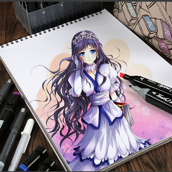 马克笔和水彩笔有什么区别?哪个更值得入?