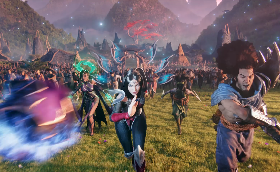 相似度90%以上!英雄联盟最新cg《觉醒》中刀妹与真人撞脸?