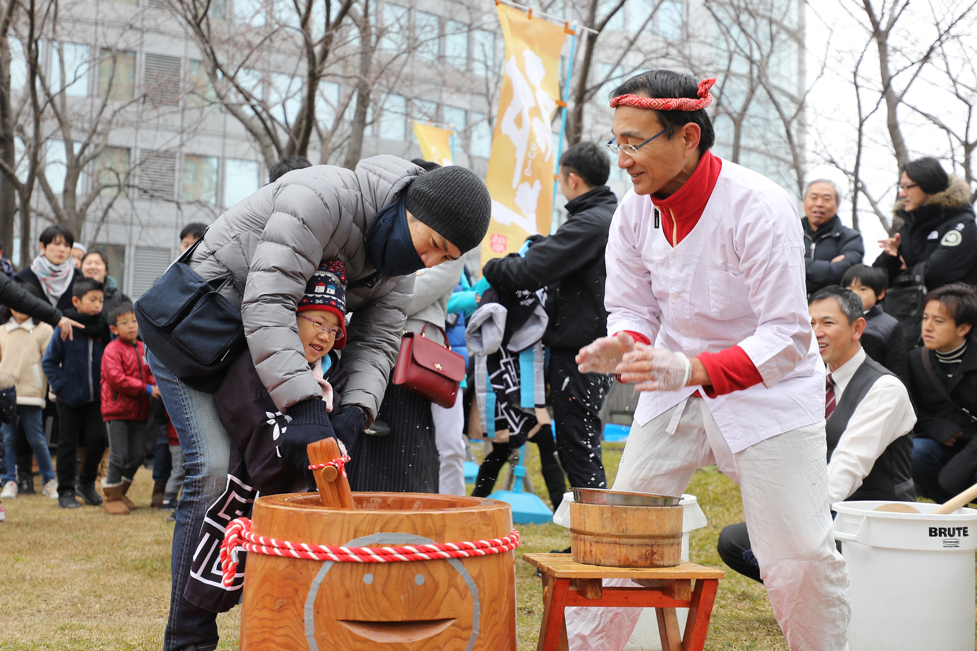 日本東京:歡歡樂樂搗年糕