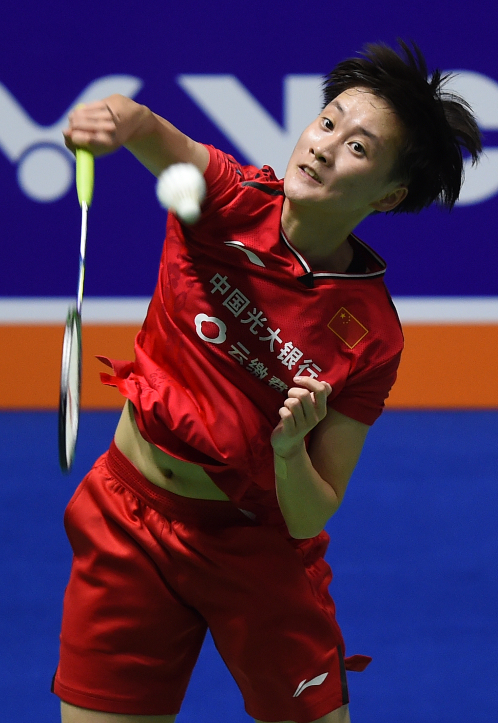 羽毛球——中国公开赛:陈雨菲晋级女单八强