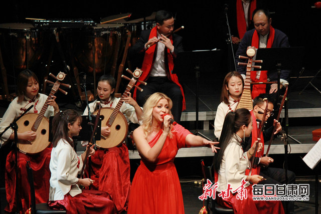 甘肃民族交响乐奏响克罗地亚