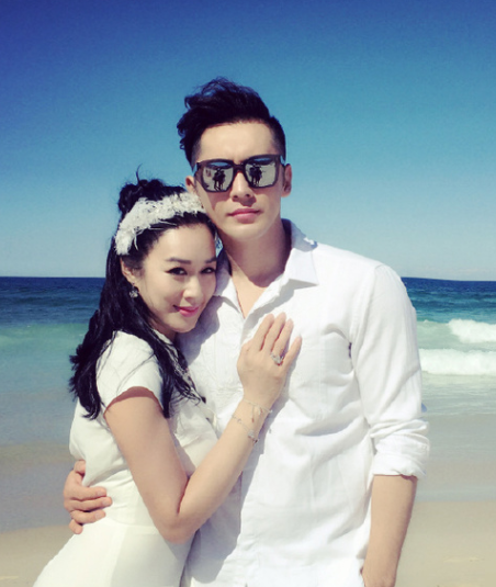 钟丽缇与张伦硕,这两位明星的缘分来自《如果爱》这档综艺节目,大家