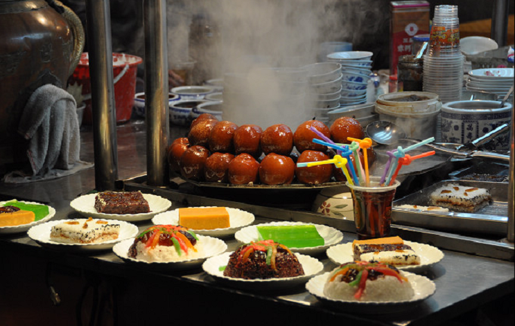 开封美食:鼓楼夜市,不夜城焦点!