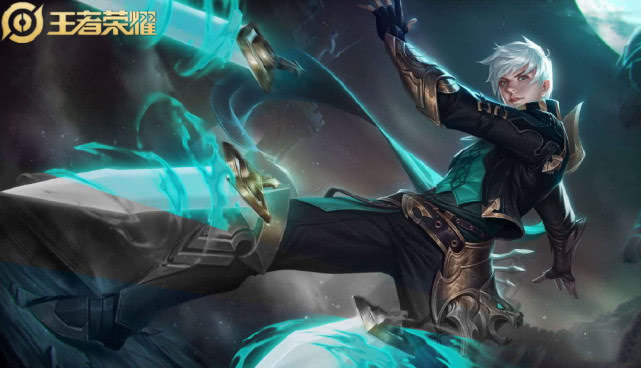 嬴政"暗夜贵公子"星元皮肤曝光,同样是绿色主题,特效帅炸了!