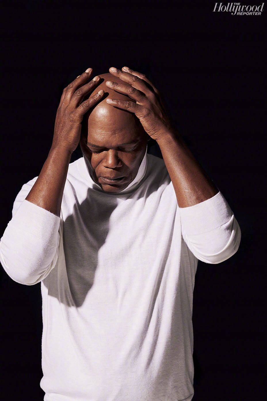 年过70的塞缪尔·杰克逊(图片出自《好莱坞报道者》2019年1月9日刊,摄