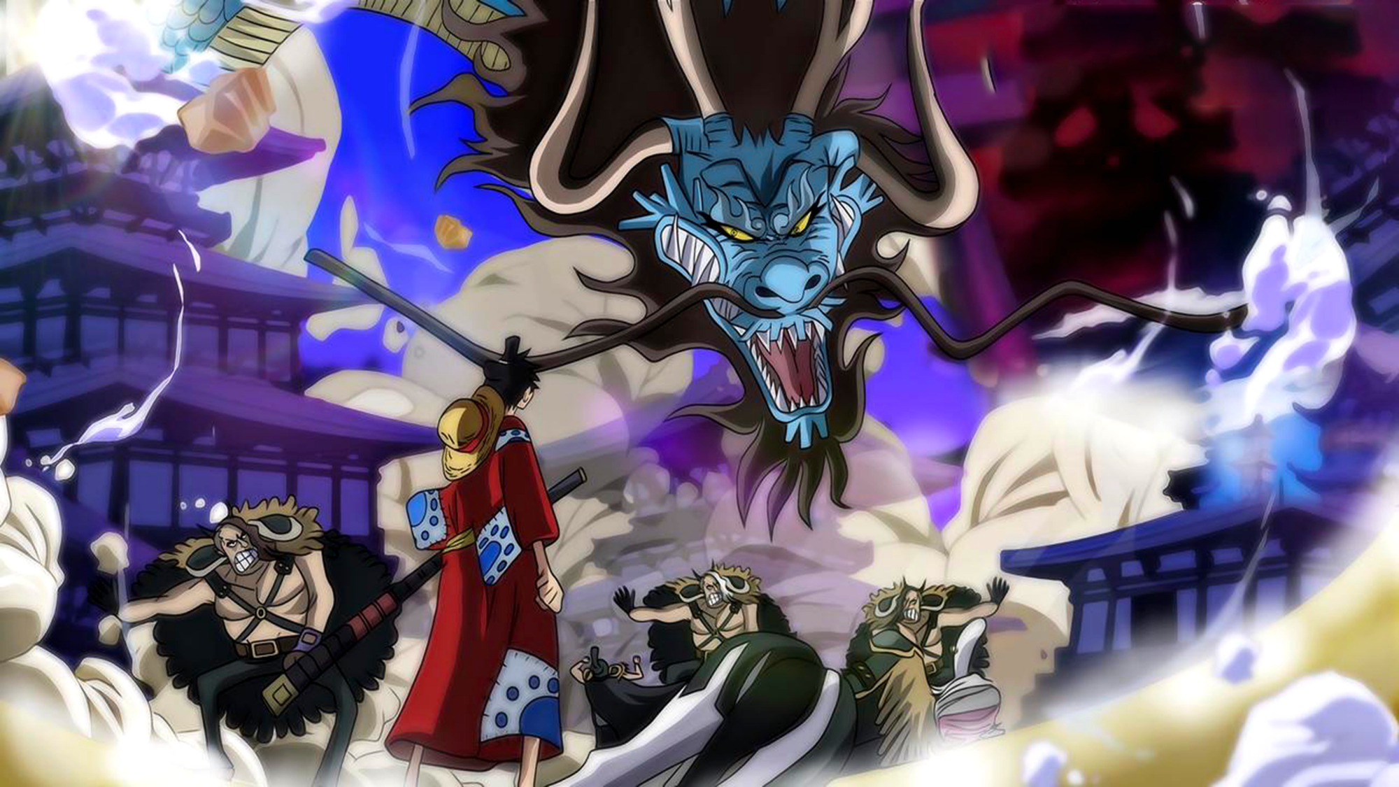 海贼王:凯多变成龙不是最强形态,变成龙人形态才是!