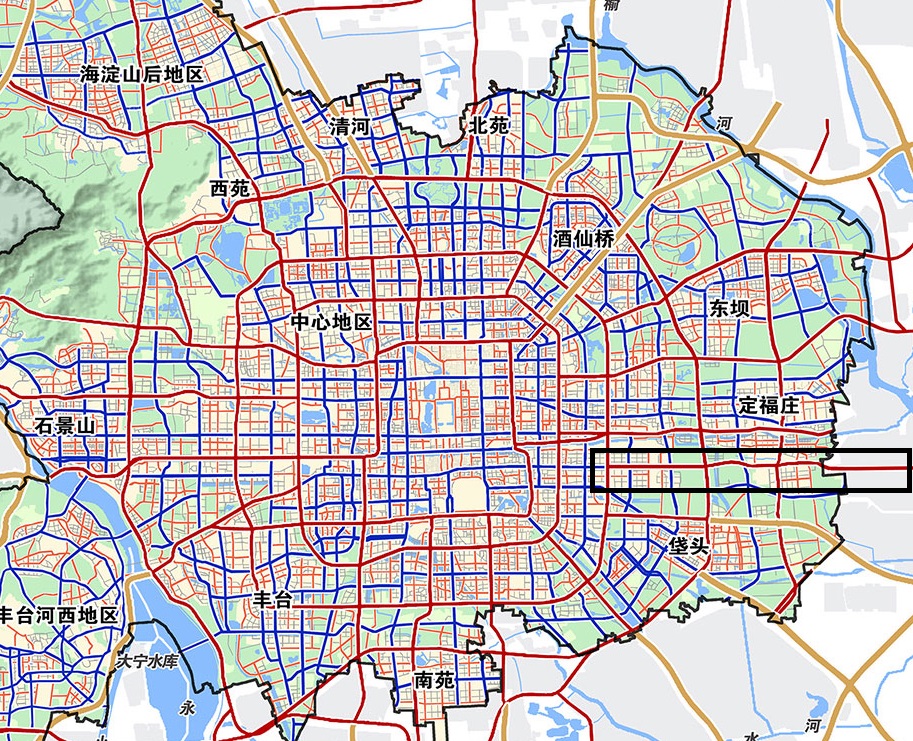 北京广渠路东延伸进展迅速:全程高架,连接市区和郊区的最高规格